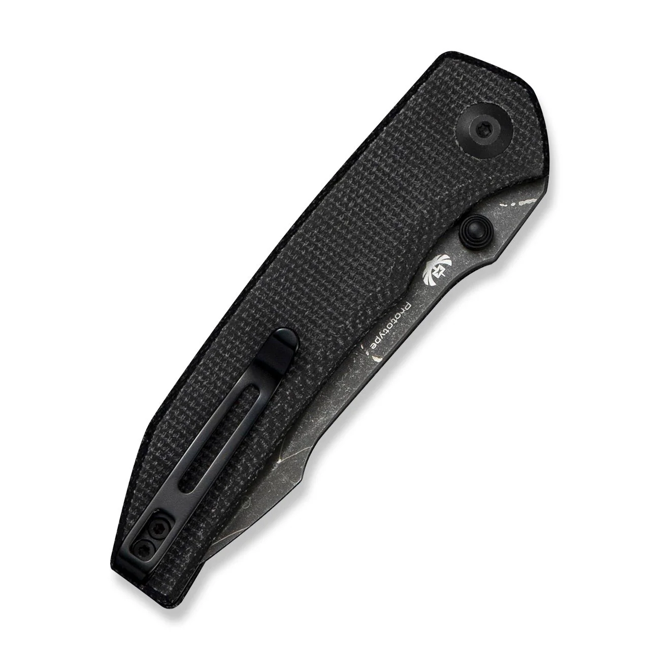 CIVIVI Ryson-E Black Canvas Micarta Hanlde (3.33" Damascus Blade) C25097 Sample2 - Image 4
