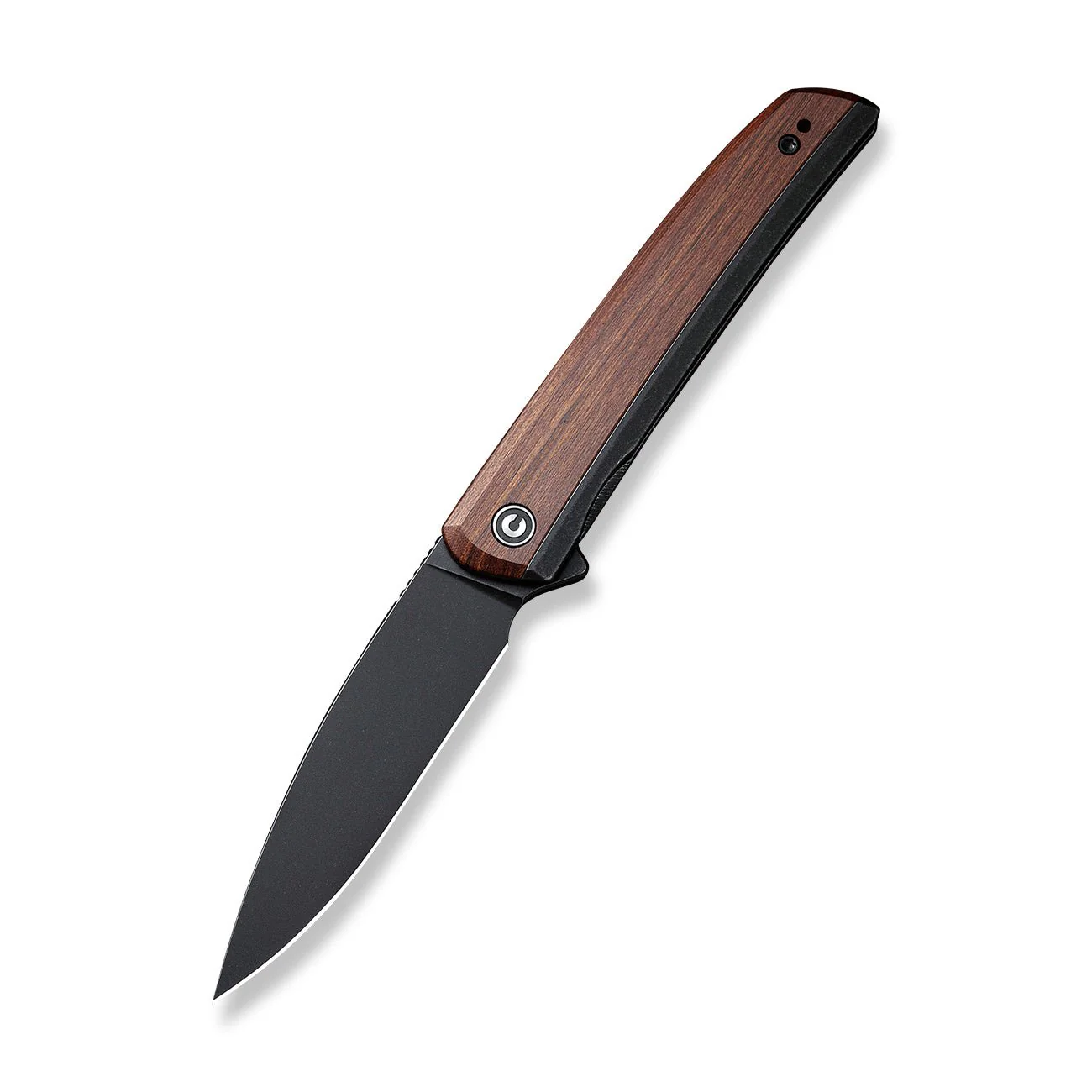 CIVIVI Savant Flipper Knife Stainless Steel & Wood Handle (3.47" 14C28N Blade) C20063B-1 - Image 3