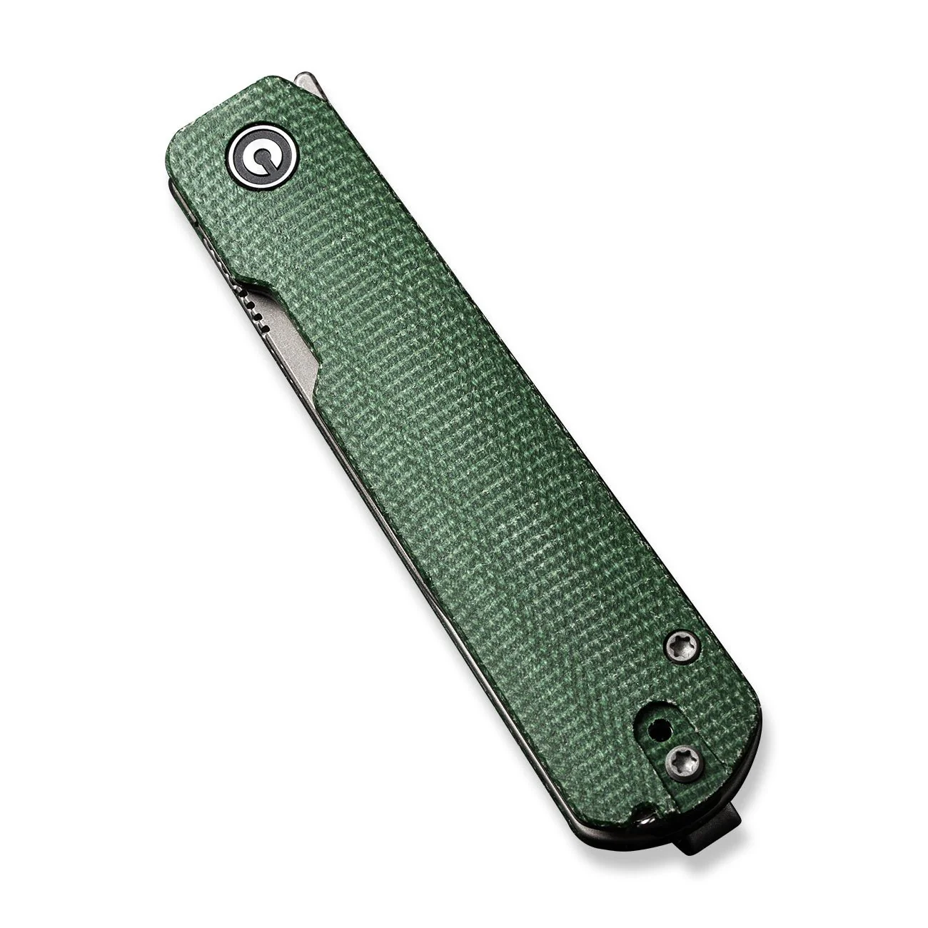 CIVIVI Sendy Flipper Knife Micarta Handle (2.83" Nitro-V Blade) C21004A-1 - Image 11
