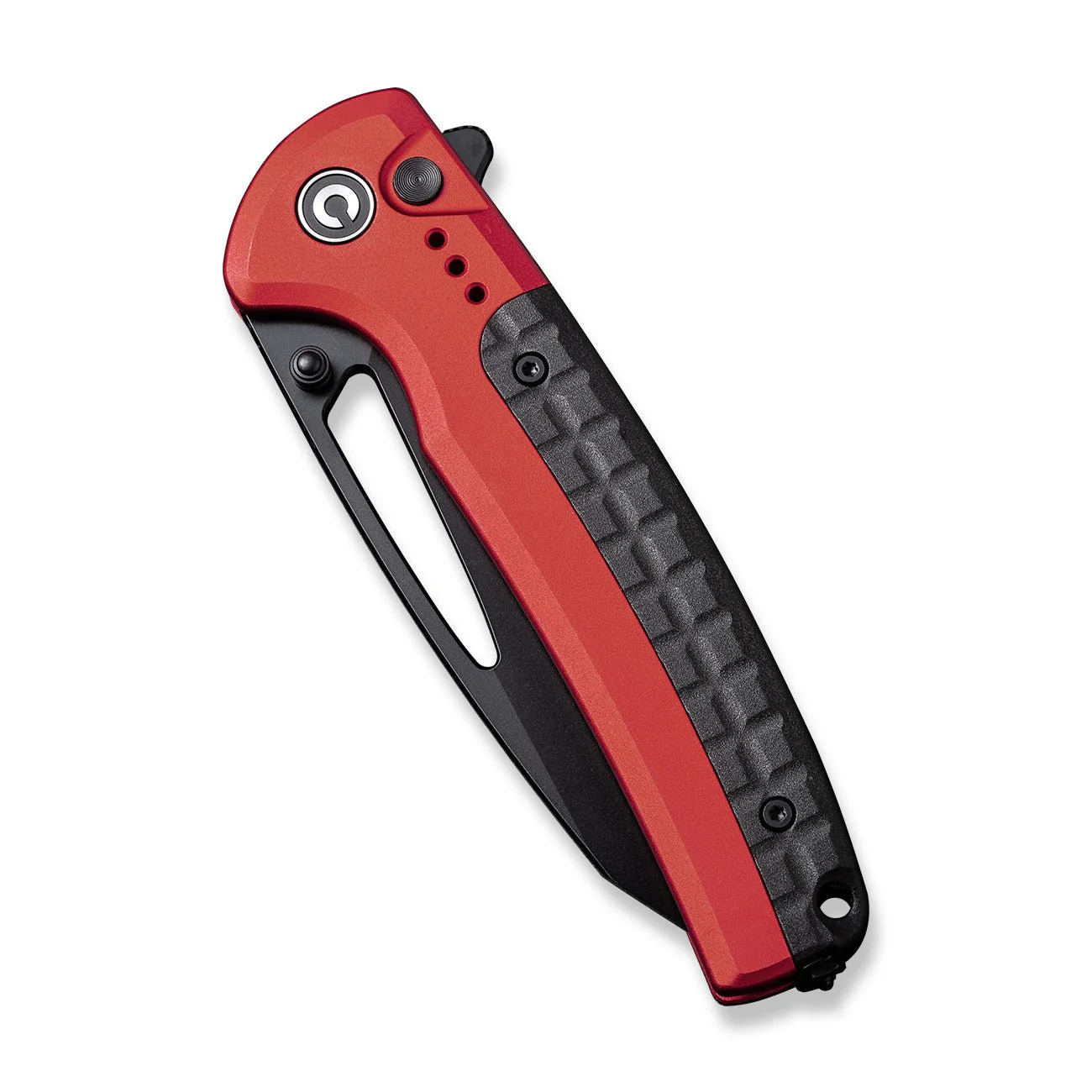 CIVIVI Sentinel Strike Flipper & Thumb Stud & Thumb Hole & Button Lock Knife Aluminum & FRN Handle (3.7" K110 Blade) C22025B-1 - Image 10