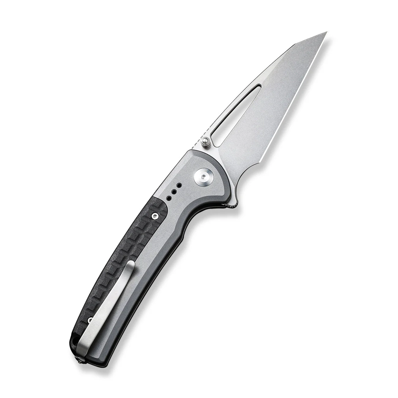 CIVIVI Sentinel Strike Flipper & Thumb Stud & Thumb Hole & Button Lock Knife Aluminum & FRN Handle (3.7" K110 Blade) C22025B-2 - Image 6