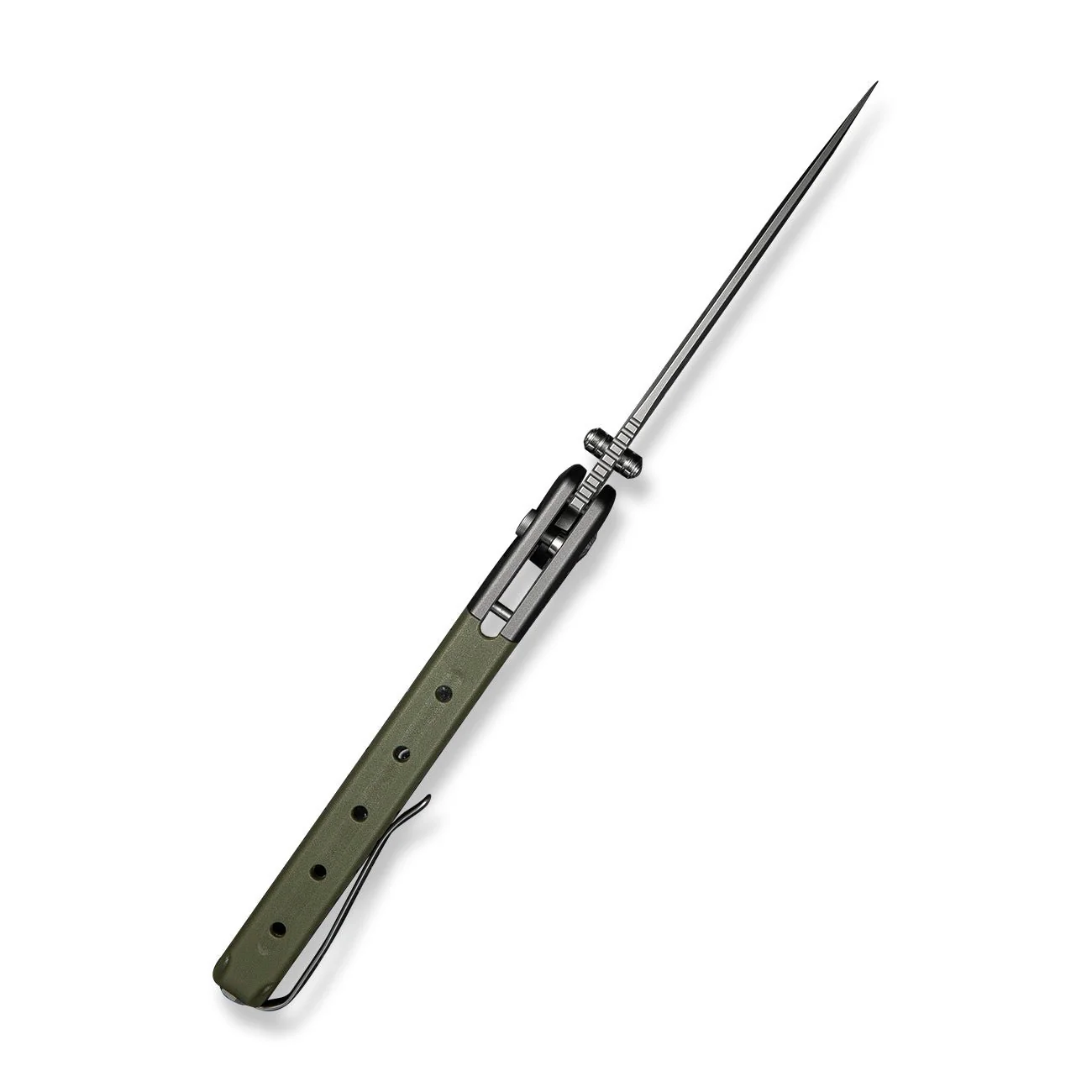 CIVIVI Sentinel Strike II Flipper & Thumb Stud & Button Lock Knife Aluminum & FRN Handle (3.7" Nitro-V Blade) C22025D-2 - Image 14