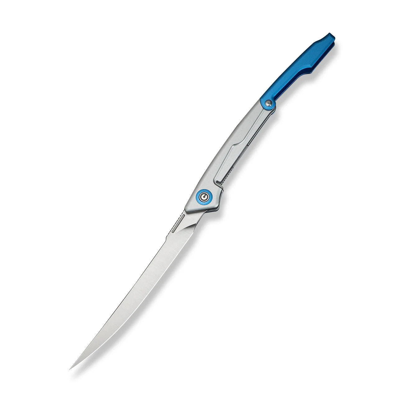 CIVIVI Shawka Folding Fillet Knife Aluminum Handle (5.81" 14C28N Blade) C22029B-2, With 1PC Black Nylon Sheath - Image 15