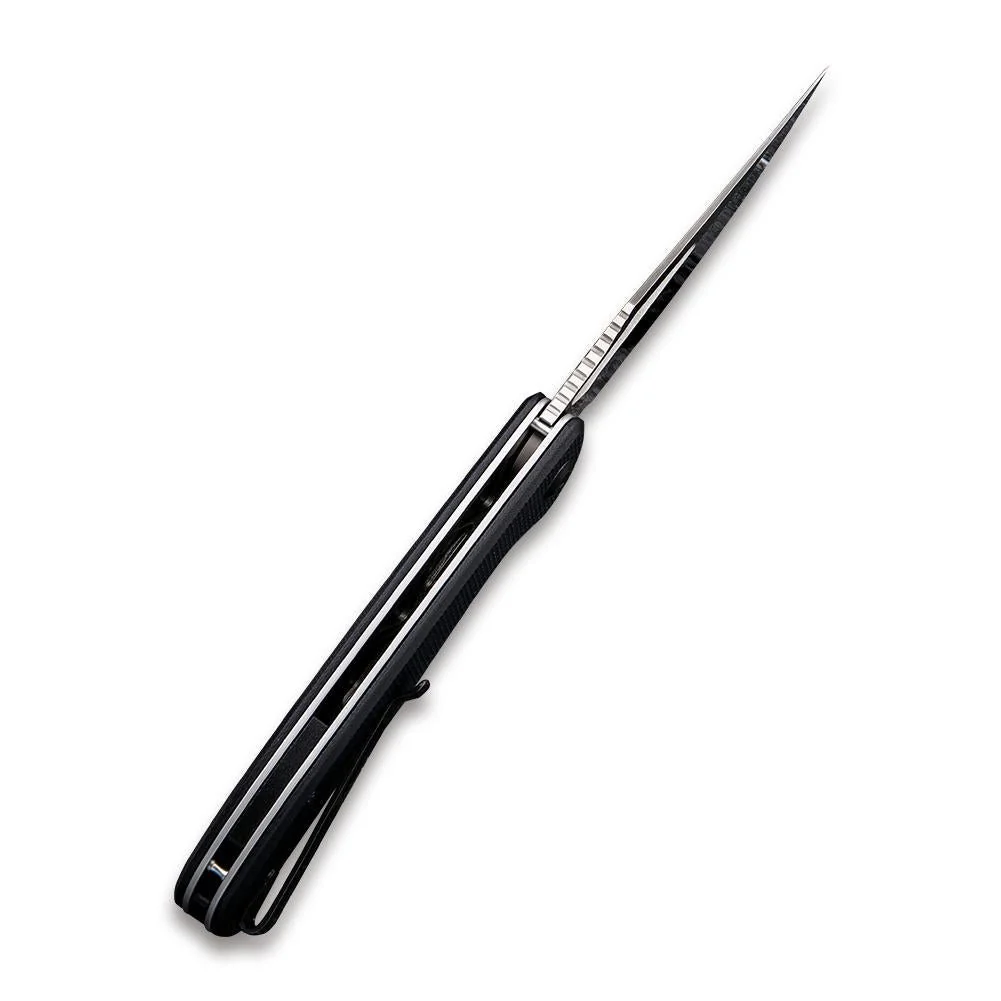 CIVIVI Shredder Flipper & Thumb Hole Knife G10 Handle (3.7" D2 Blade) C912C - Image 8
