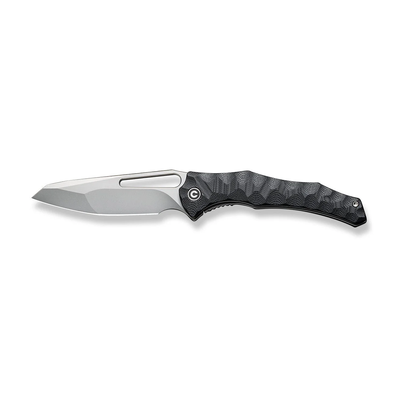 CIVIVI Spiny Dogfish Thumb Hole Knife G10 Handle (3.47" 14C28N Blade) C22006-1 - Image 10
