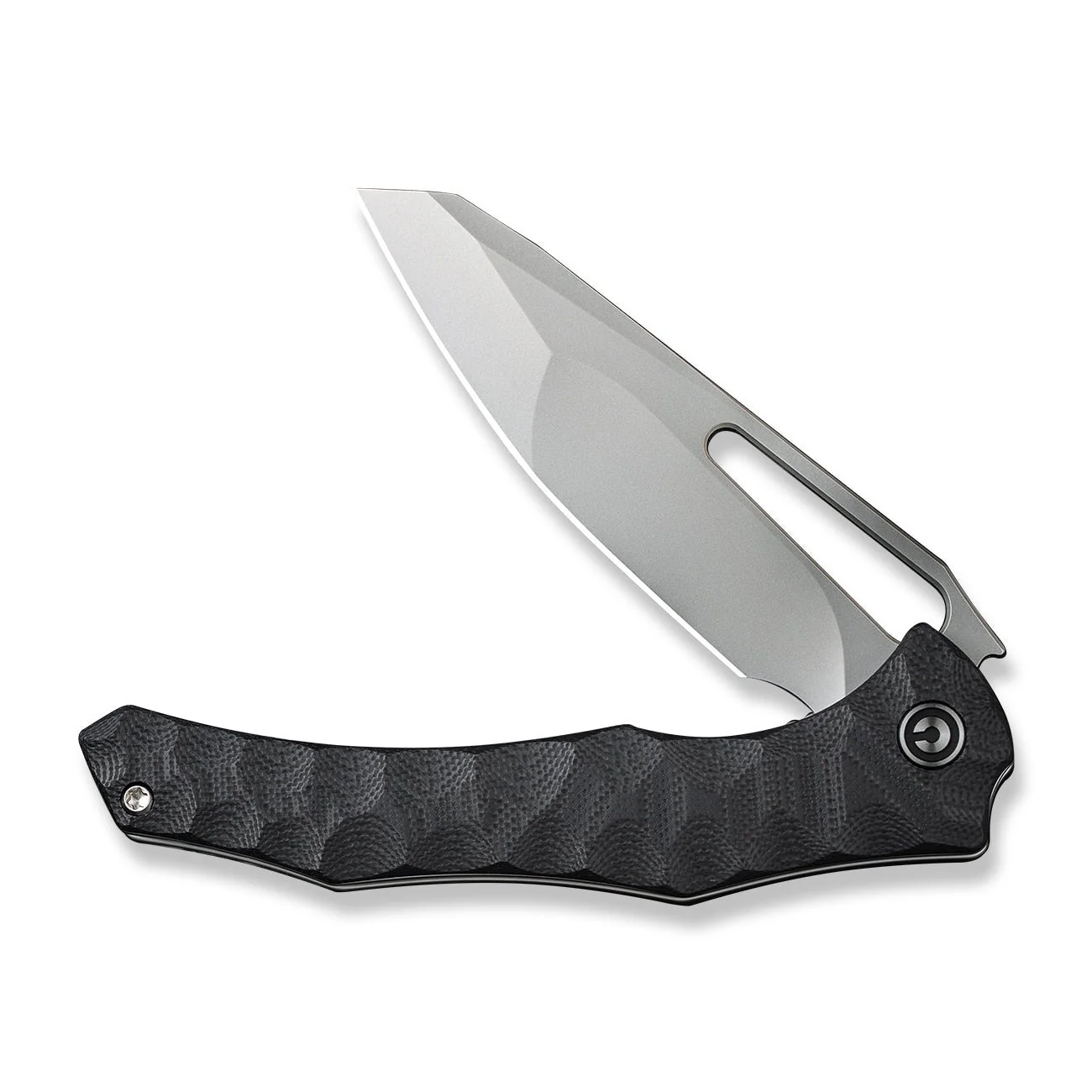 CIVIVI Spiny Dogfish Thumb Hole Knife G10 Handle (3.47" 14C28N Blade) C22006-1 - Image 11