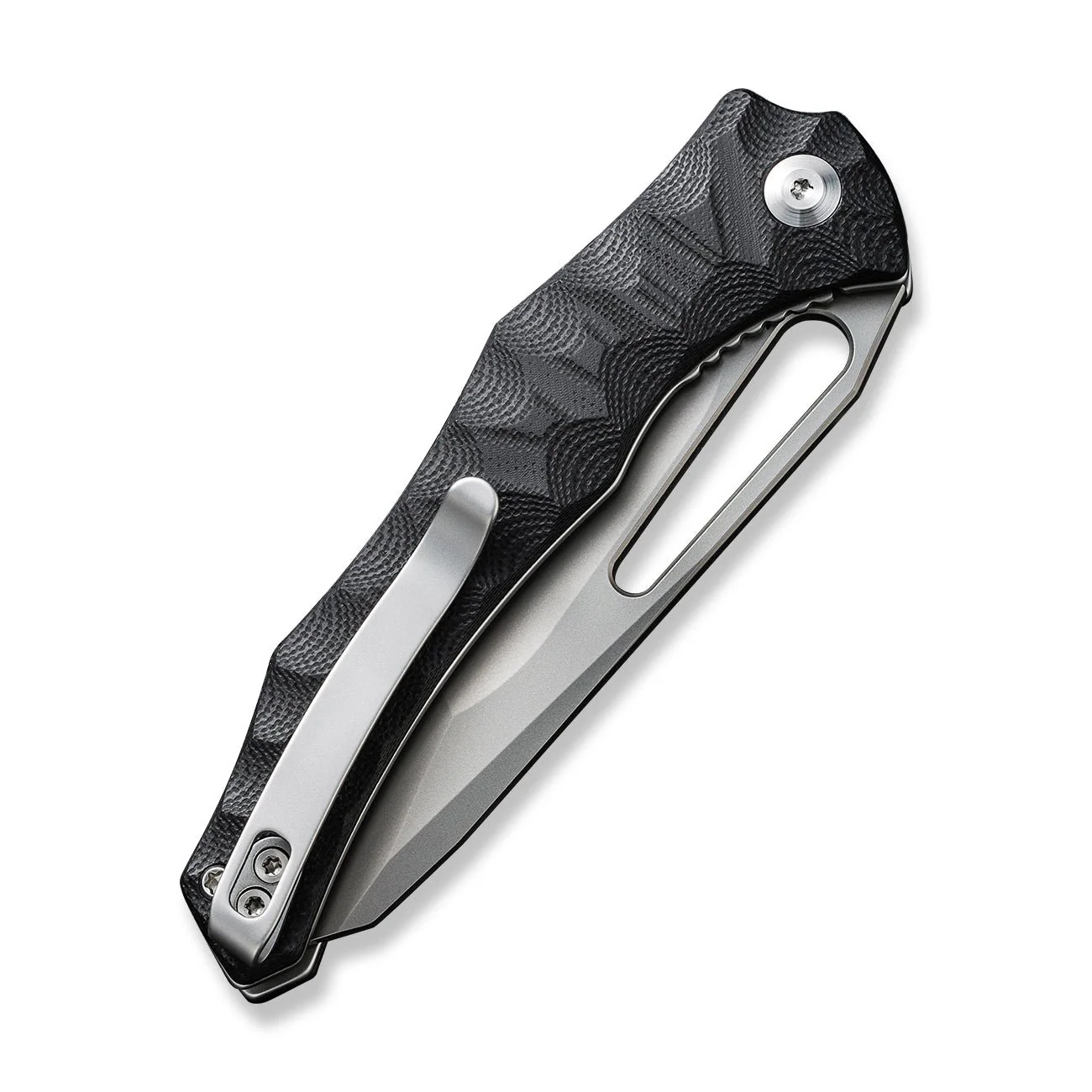 CIVIVI Spiny Dogfish Thumb Hole Knife G10 Handle (3.47" 14C28N Blade) C22006-1 - Image 13