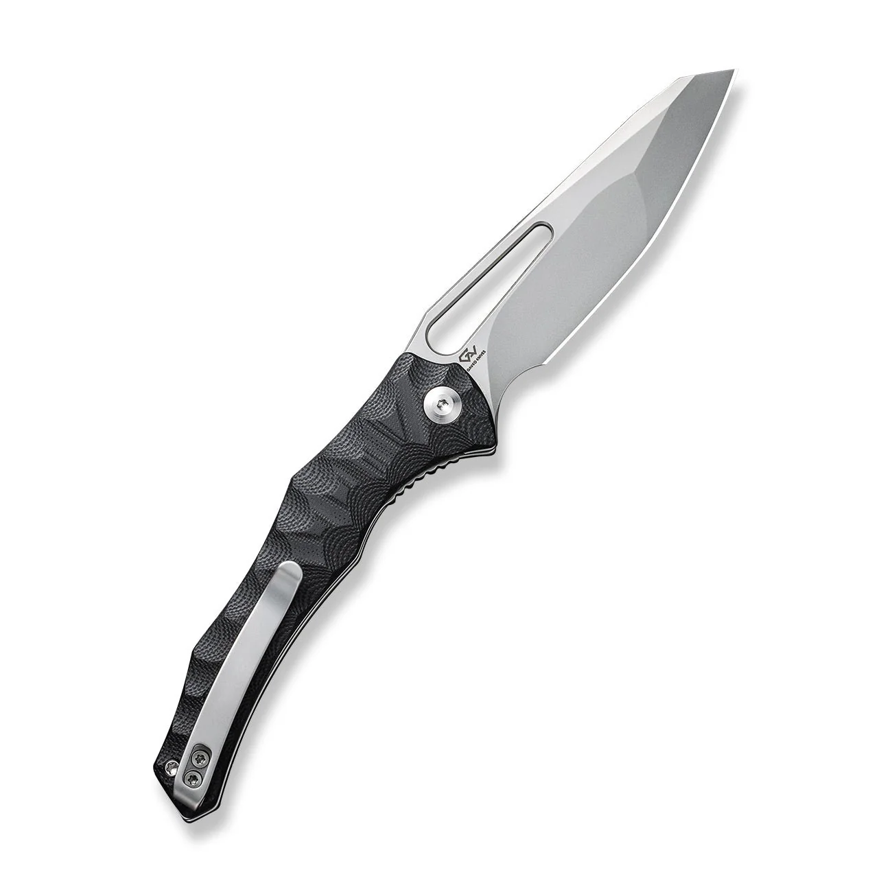 CIVIVI Spiny Dogfish Thumb Hole Knife G10 Handle (3.47" 14C28N Blade) C22006-1 - Image 8