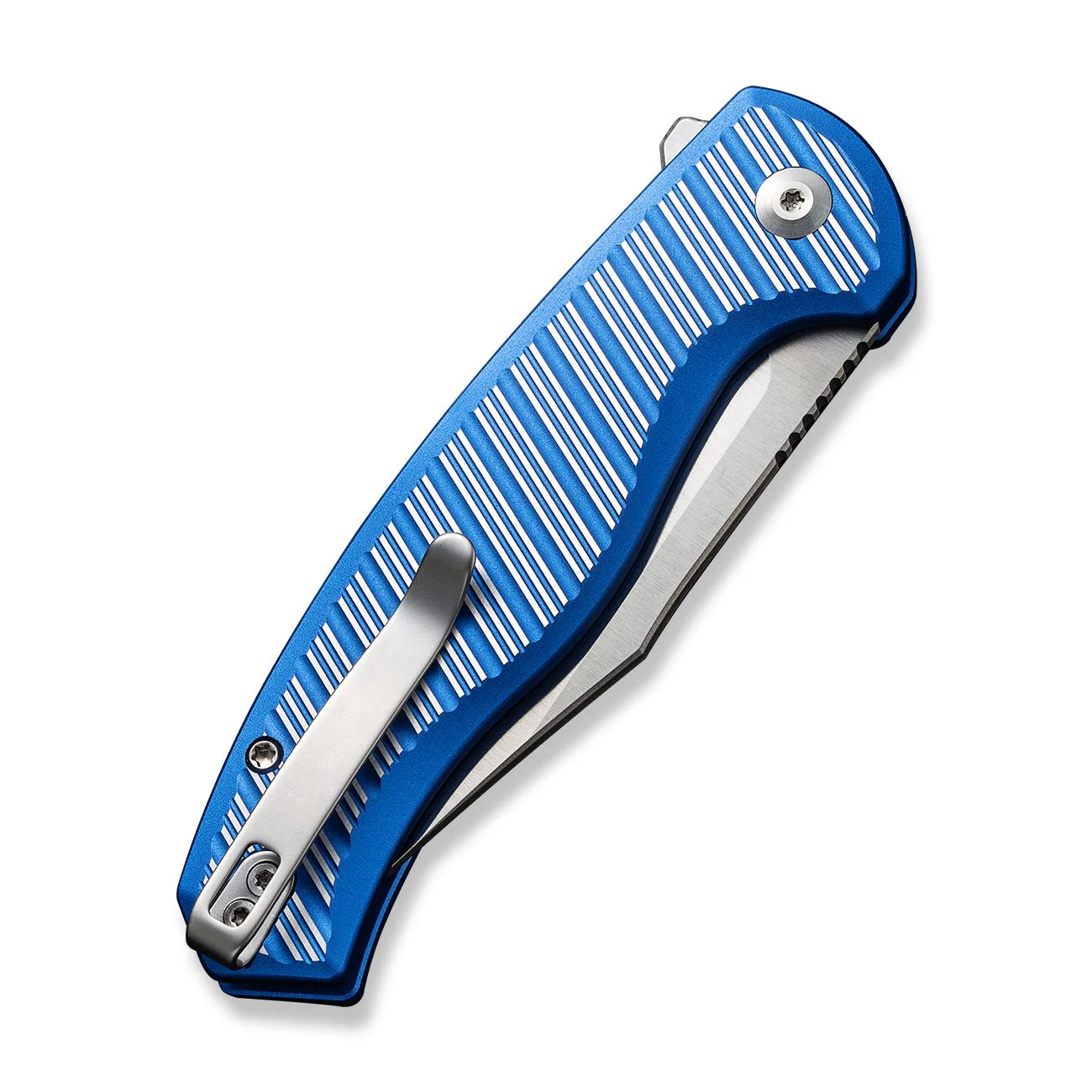 CIVIVI Stormhowl Flipper & Button Lock Knife Aluminum Handle (3.3" Nitro-V Blade) C23040B-2 - Image 12