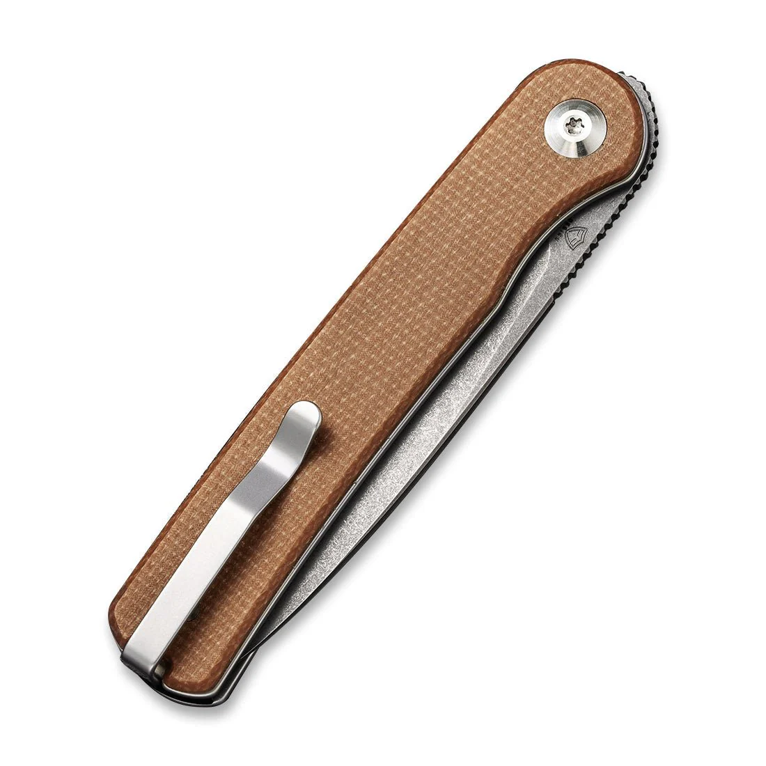 CIVIVI Stylum Front Flipper & Slip Joint Knife Micarta Handle (2.96" 10Cr15CoMoV Blade) C20010B-A - Image 6
