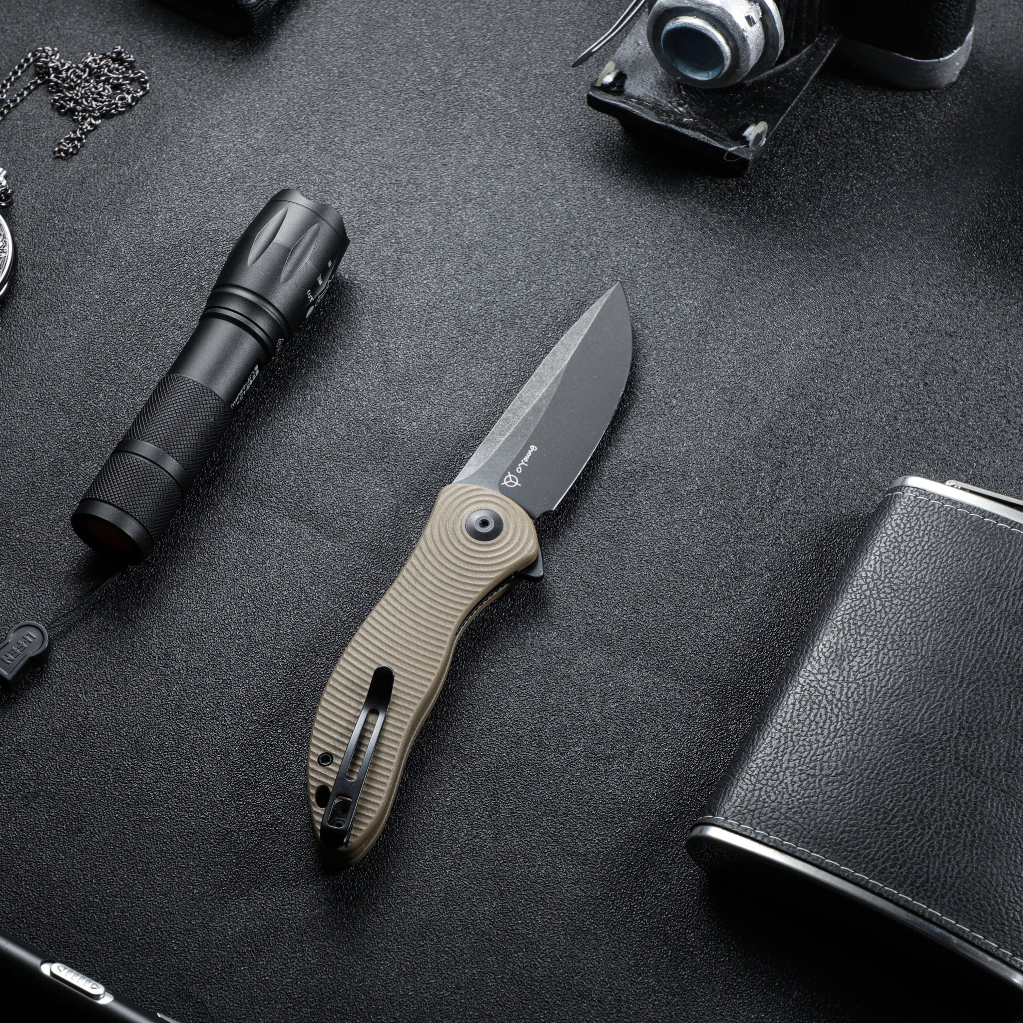 CIVIVI Synergy3 Flipper Knife G10 Handle (3.24" Nitro-V Blade) C20075D-2 - Image 3