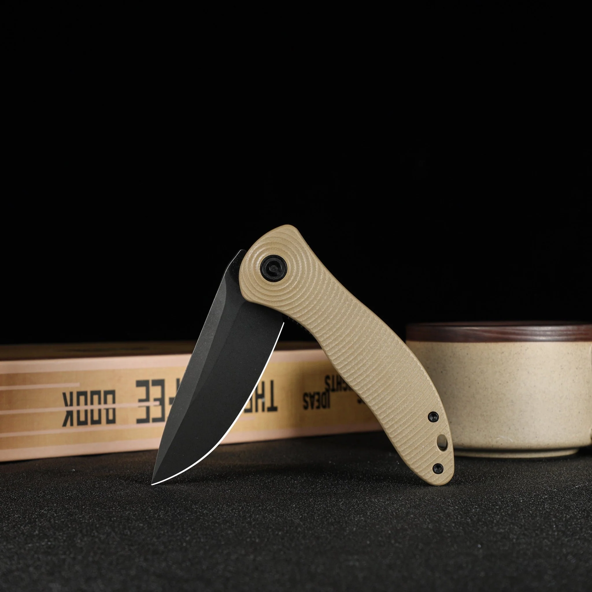CIVIVI Synergy3 Flipper Knife G10 Handle (3.24" Nitro-V Blade) C20075D-2 - Image 4