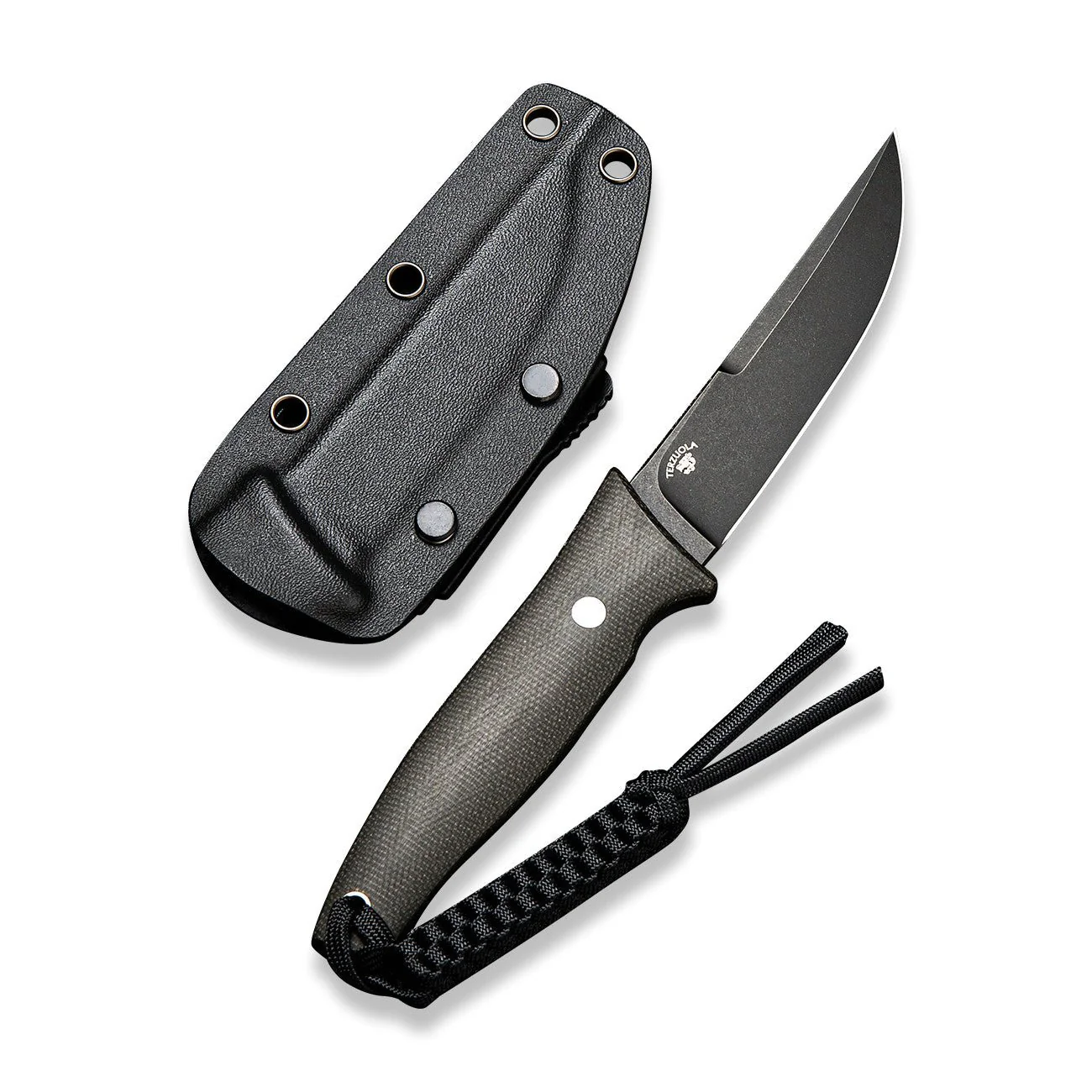 CIVIVI Tamashii Fixed Blade Knife Micarta Handle (4.07" D2 Blade) C19046-4 - Image 7