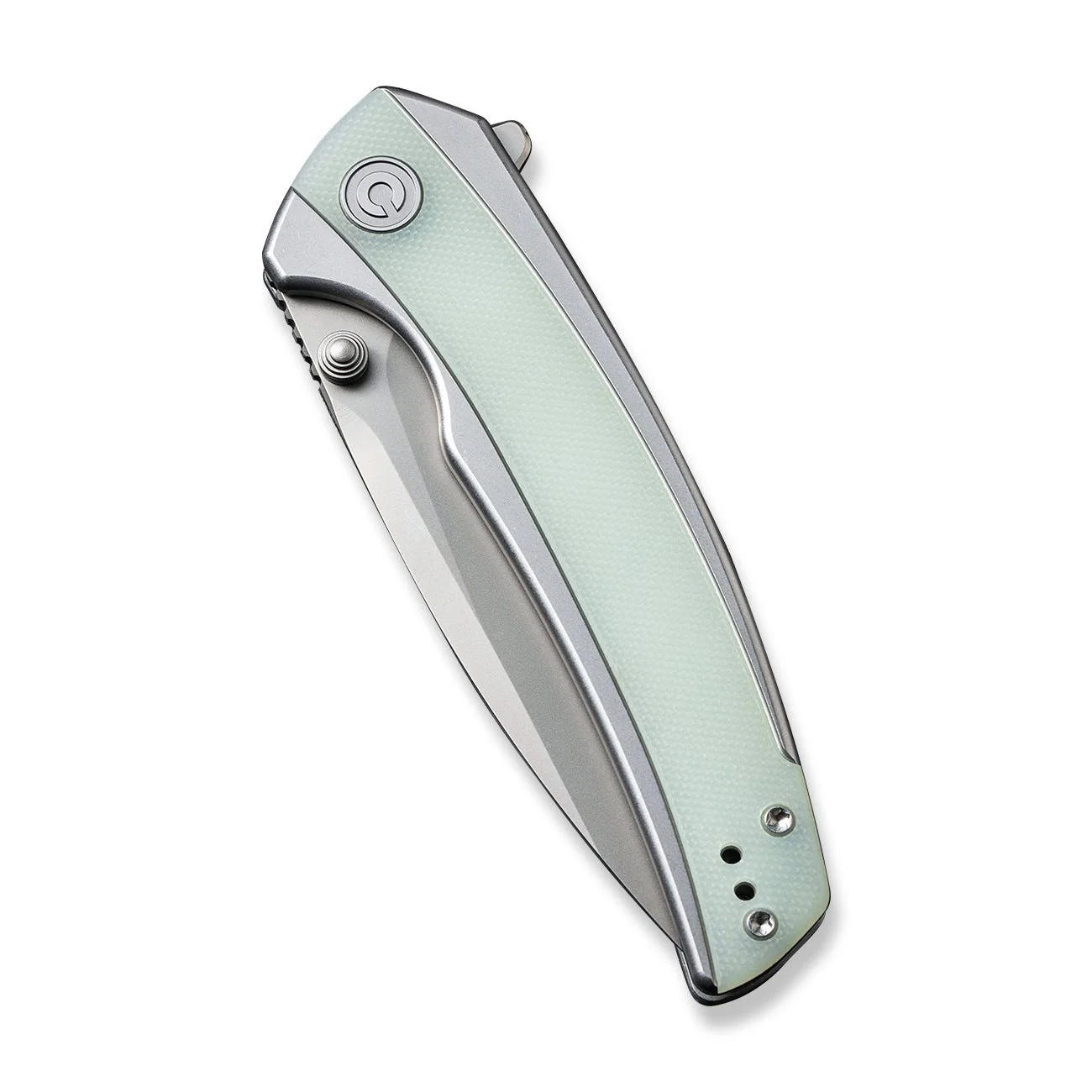 CIVIVI Teraxe Flipper & Thumb Stud Knife Stainless Steel & G10 Handle (3.48" Nitro-V Blade) C20036-2 - Image 6