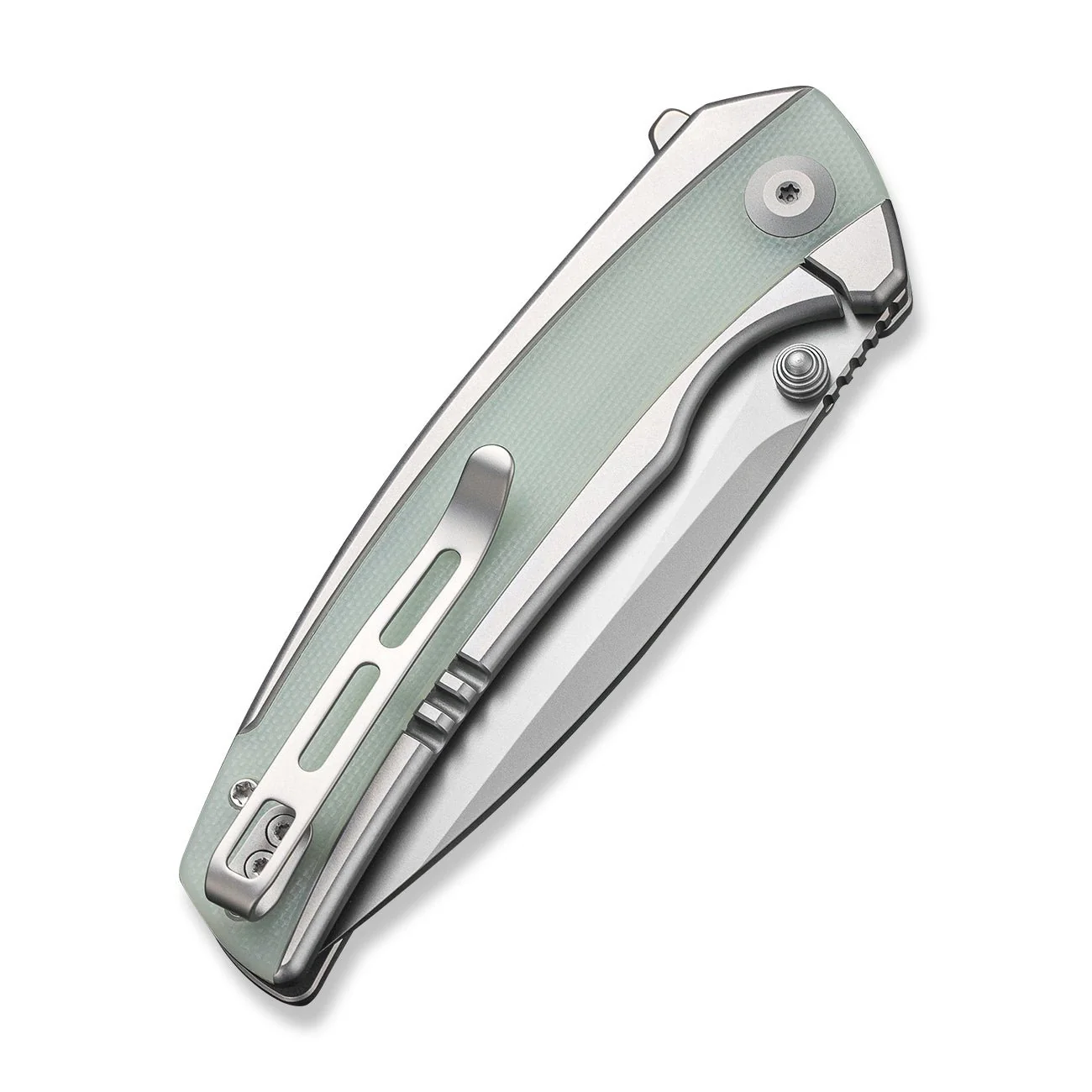 CIVIVI Teraxe Flipper & Thumb Stud Knife Stainless Steel & G10 Handle (3.48" Nitro-V Blade) C20036-2 - Image 7