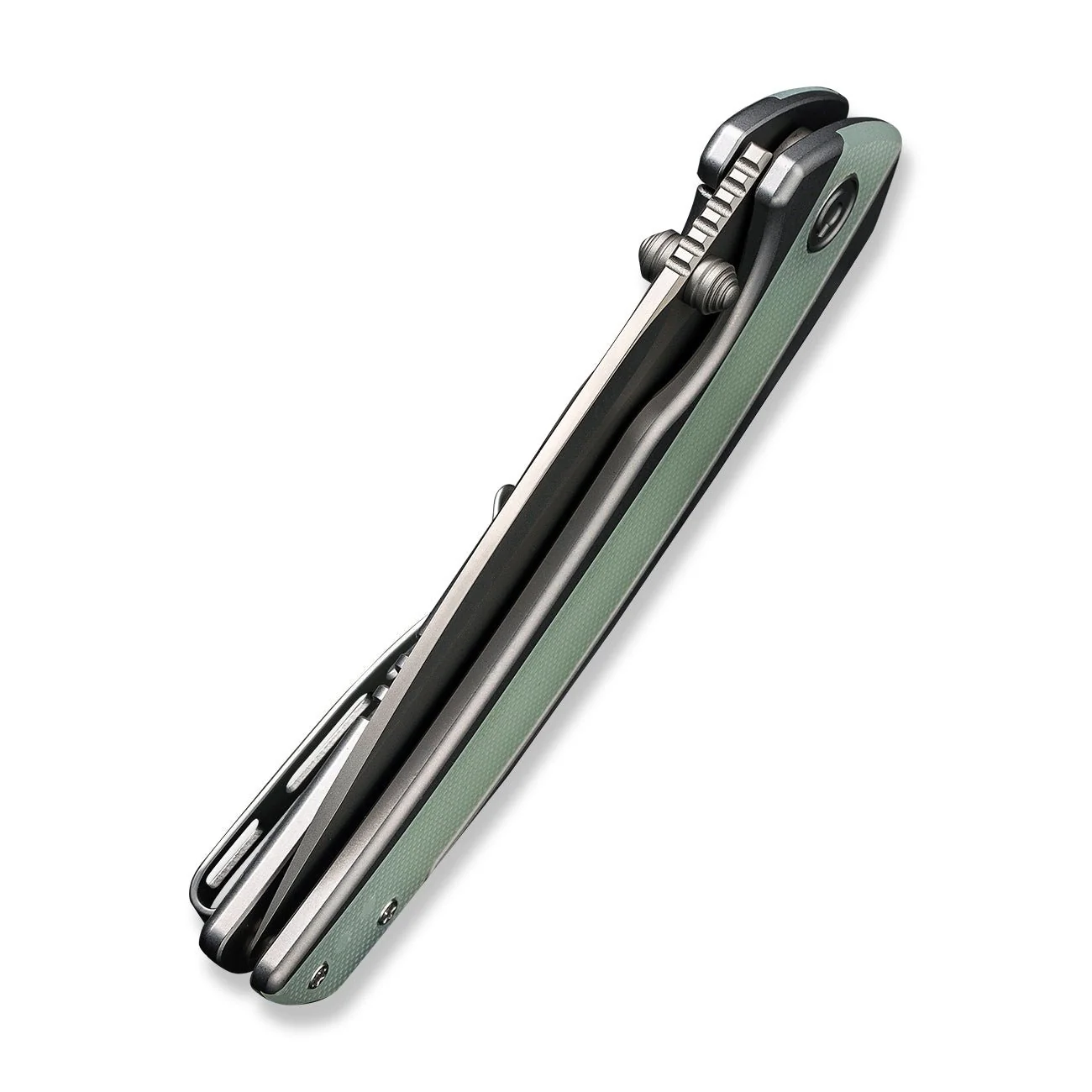 CIVIVI Teraxe Flipper & Thumb Stud Knife Stainless Steel & G10 Handle (3.48" Nitro-V Blade) C20036-2 - Image 8