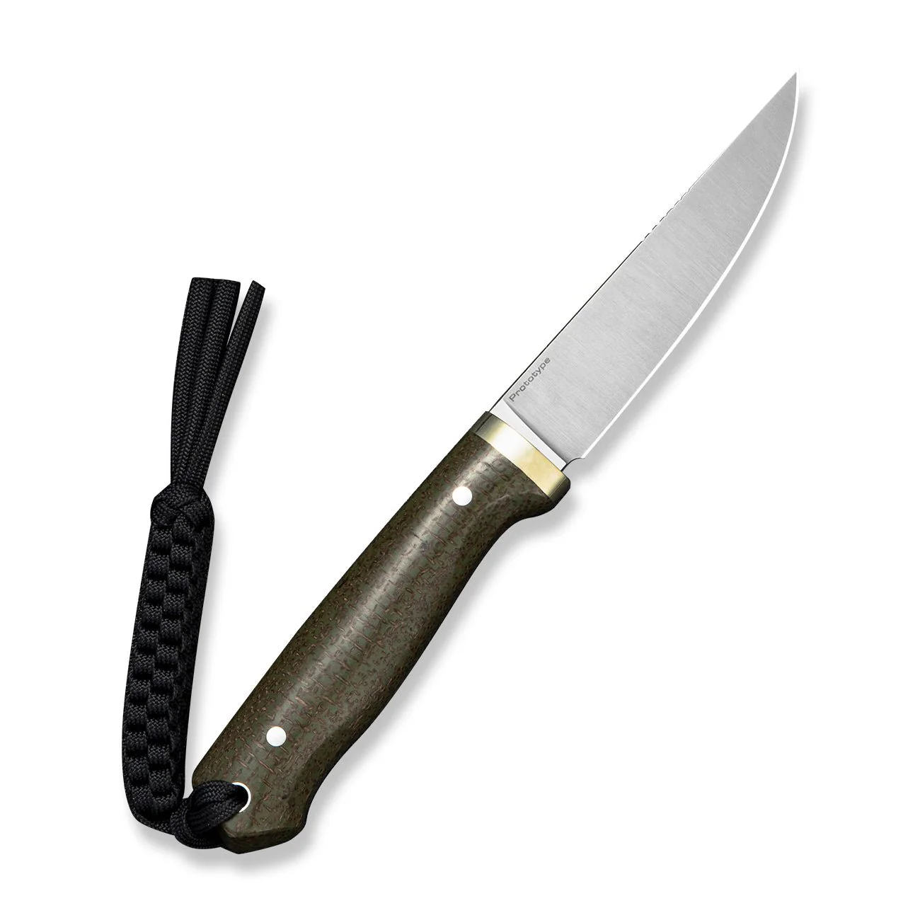 CIVIVI Terravane Green Burlap Micarta Handle (4.15" Satin Finished AEB-L Blade) C25080 Sample2 - Image 2