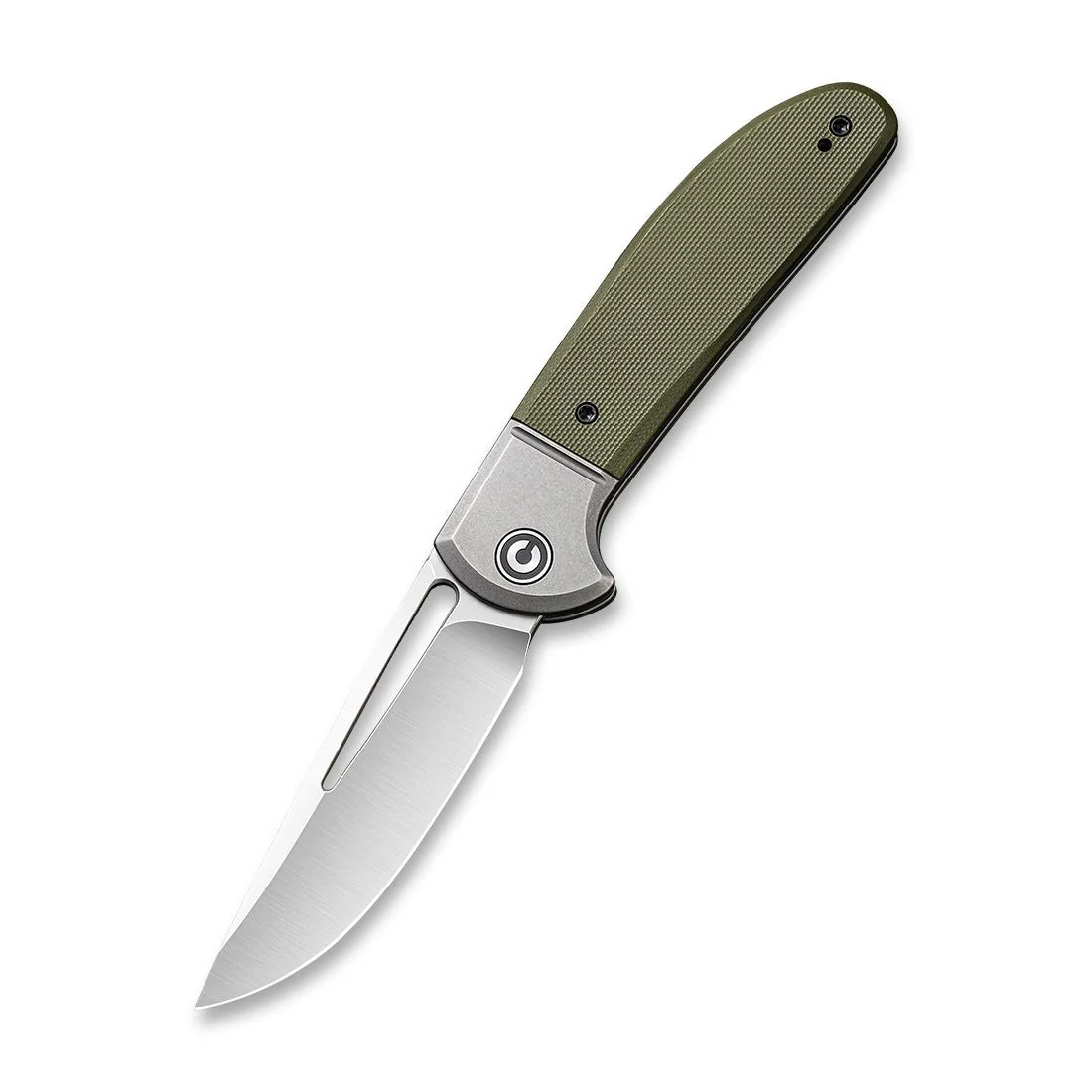 CIVIVI Trailblazer XL Slip Joint & Thumb Hole Knife G10 & Stainless Steel Handle (3.46" D2 Blade) C2101A - Image 3