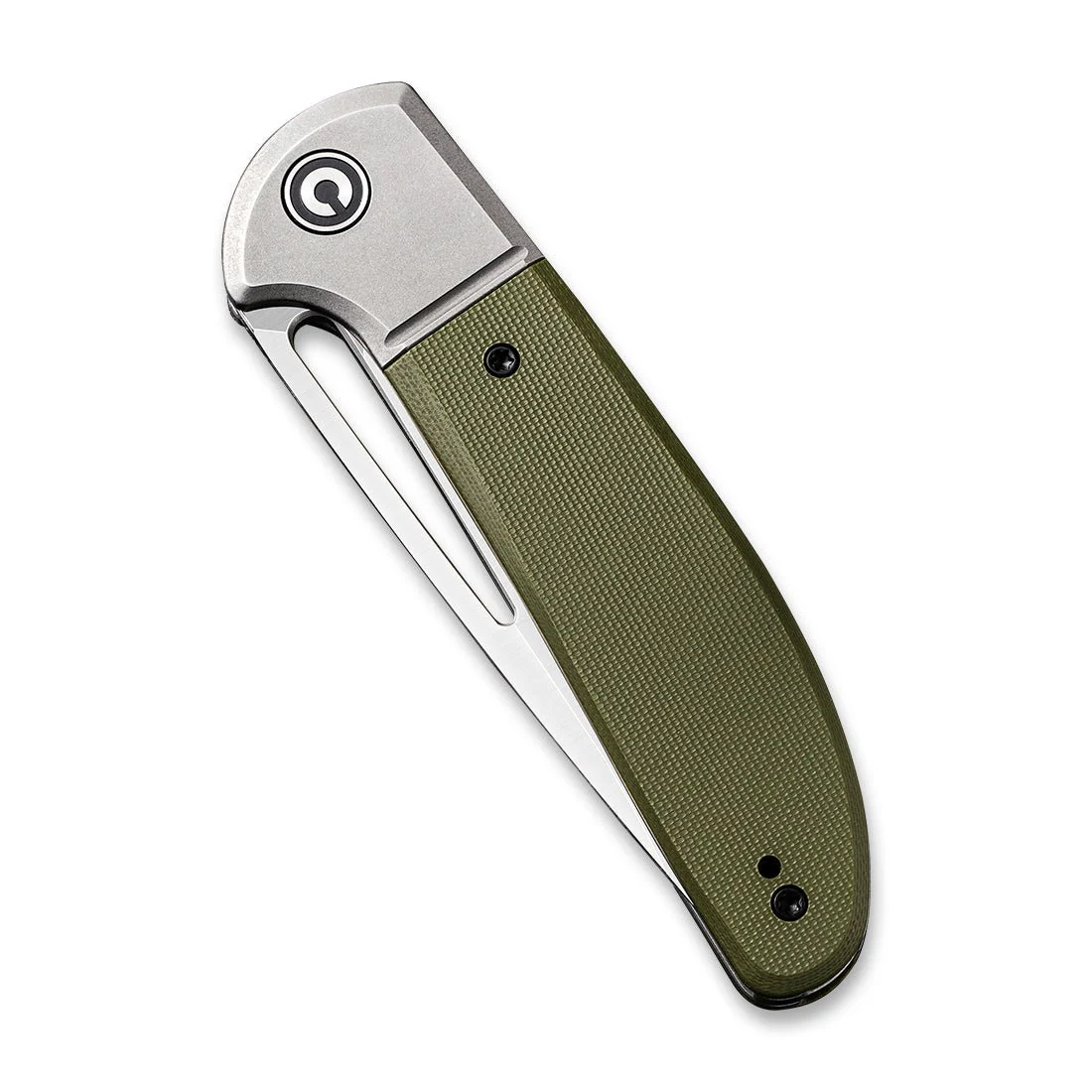 CIVIVI Trailblazer XL Slip Joint & Thumb Hole Knife G10 & Stainless Steel Handle (3.46" D2 Blade) C2101A - Image 5
