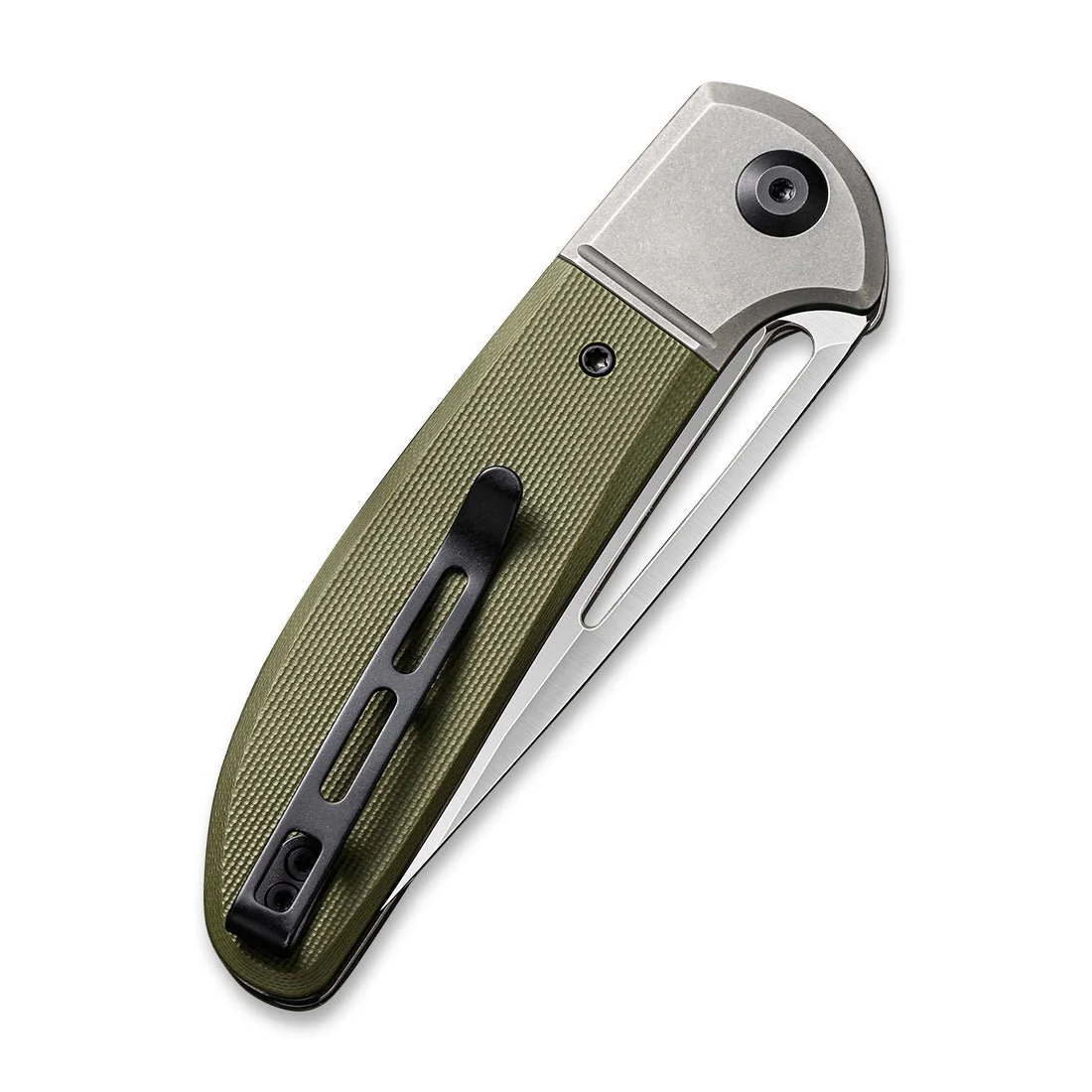 CIVIVI Trailblazer XL Slip Joint & Thumb Hole Knife G10 & Stainless Steel Handle (3.46" D2 Blade) C2101A - Image 6