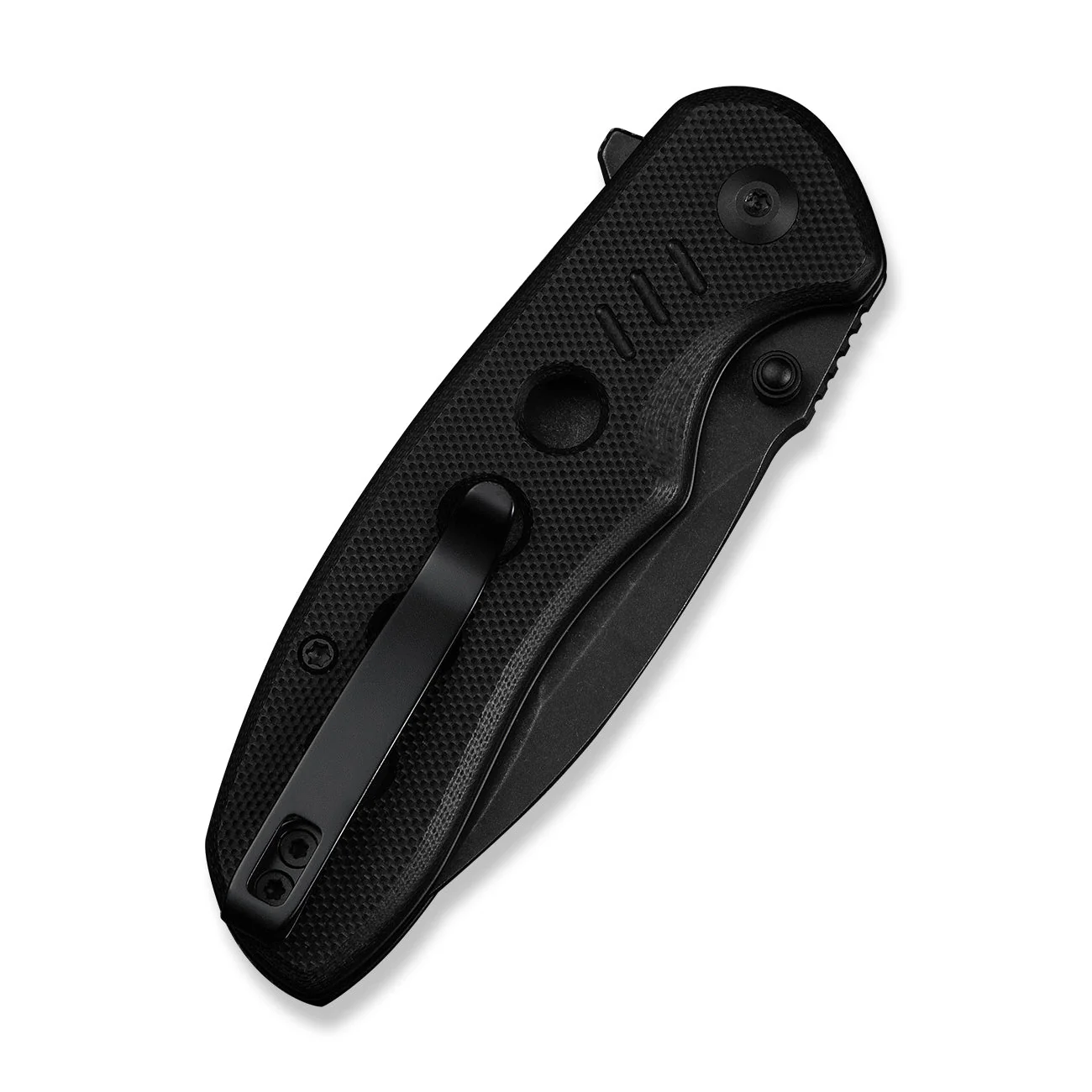 CIVIVI Triptych Flipper & Thumb Stud & Button Lock Knife G10 Handle (2.97" 14C28N Blade) C23085B-1 - Image 12