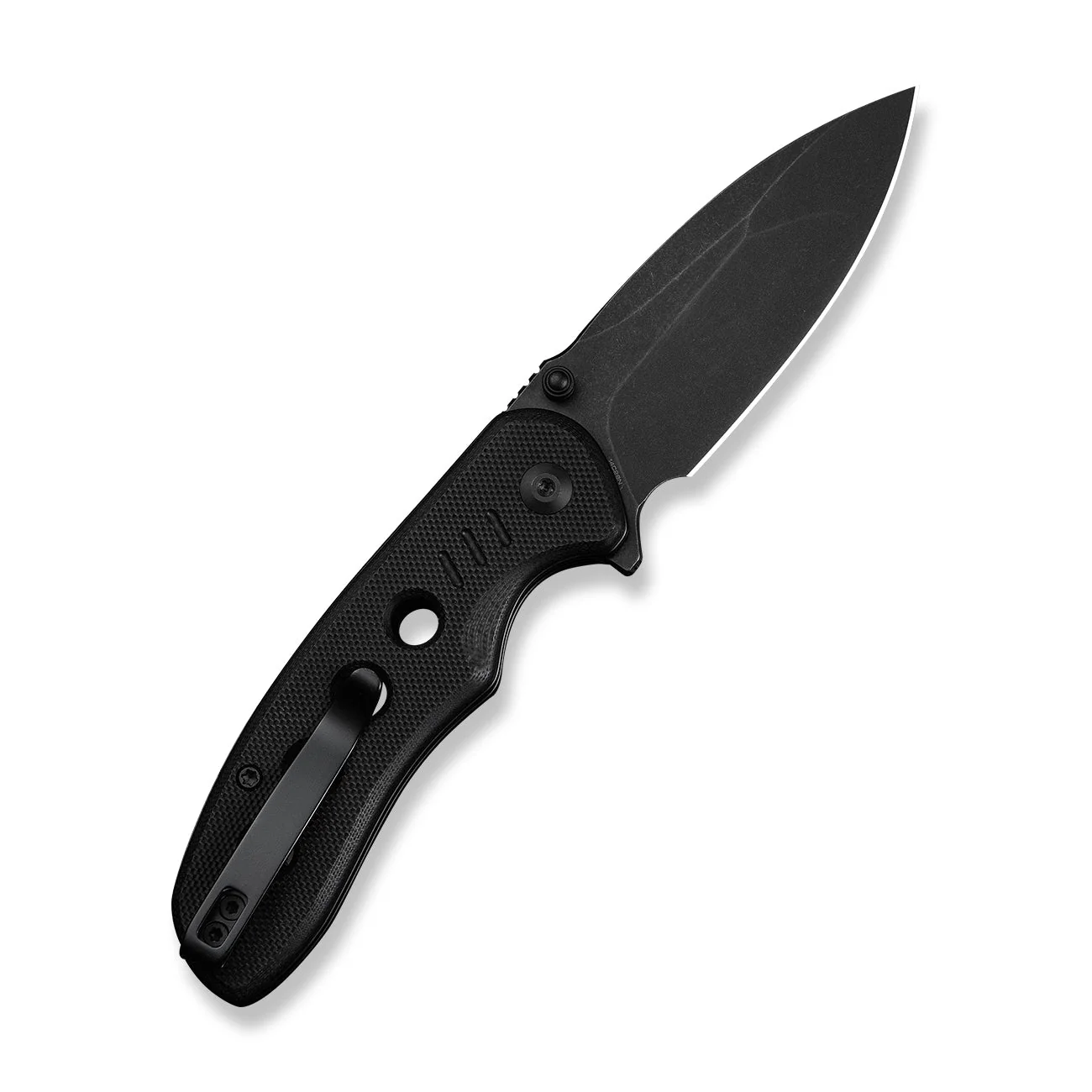 CIVIVI Triptych Flipper & Thumb Stud & Button Lock Knife G10 Handle (2.97" 14C28N Blade) C23085B-1 - Image 7