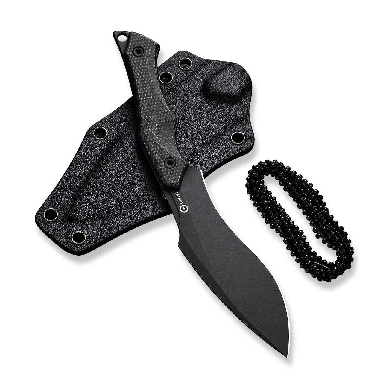 CIVIVI Vaquita II Fixed Blade Knife Micarta Handle (3.2" Nitro-V Blade) C047C-3 - Image 11