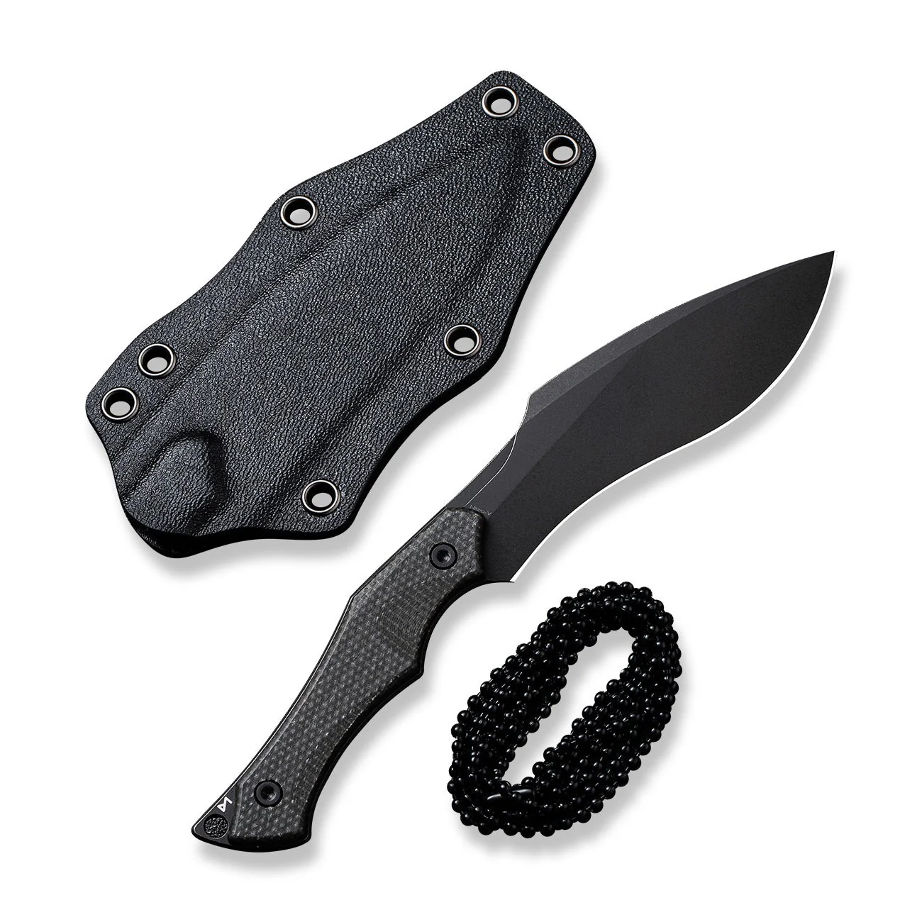 CIVIVI Vaquita II Fixed Blade Knife Micarta Handle (3.2" Nitro-V Blade) C047C-3 - Image 7