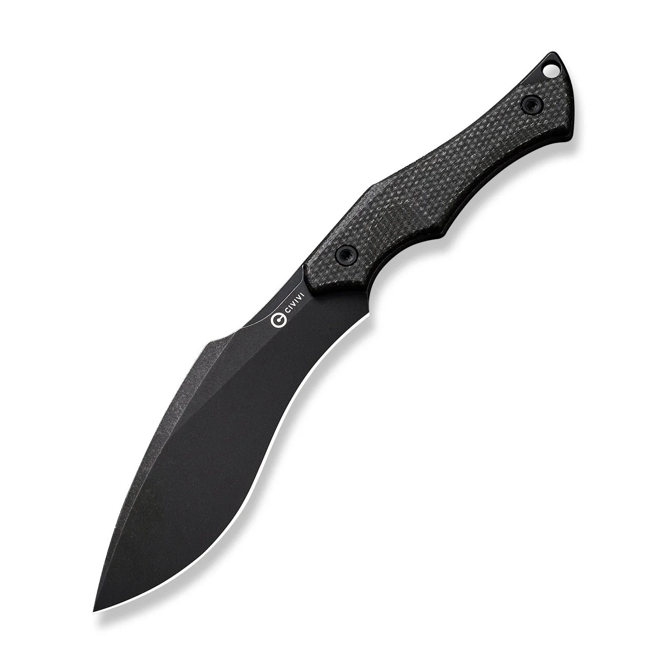 CIVIVI Vaquita II Fixed Blade Knife Micarta Handle (3.2" Nitro-V Blade) C047C-3 - Image 8