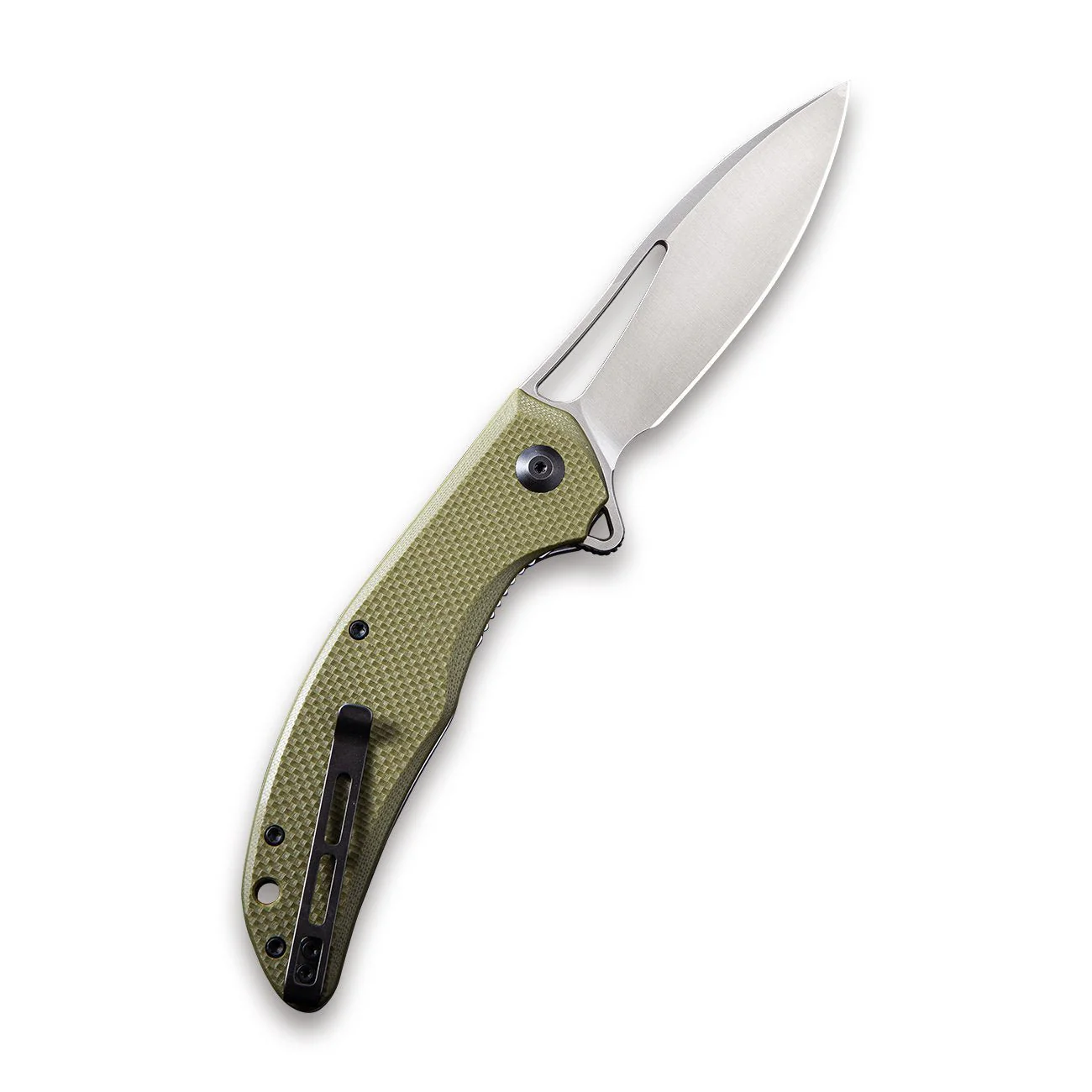 CIVIVI Vexer Flipper & Thumb Hole Knife G10 Handle (3.96" D2 Blade) C915A - Image 2