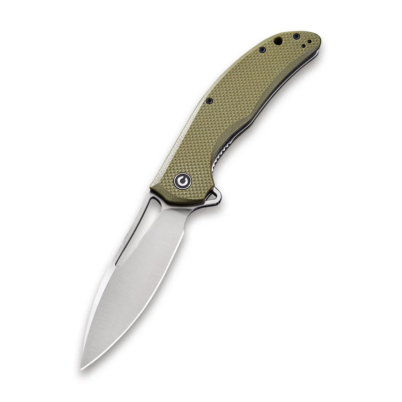 CIVIVI Vexer Flipper & Thumb Hole Knife G10 Handle (3.96" D2 Blade) C915A - Image 3