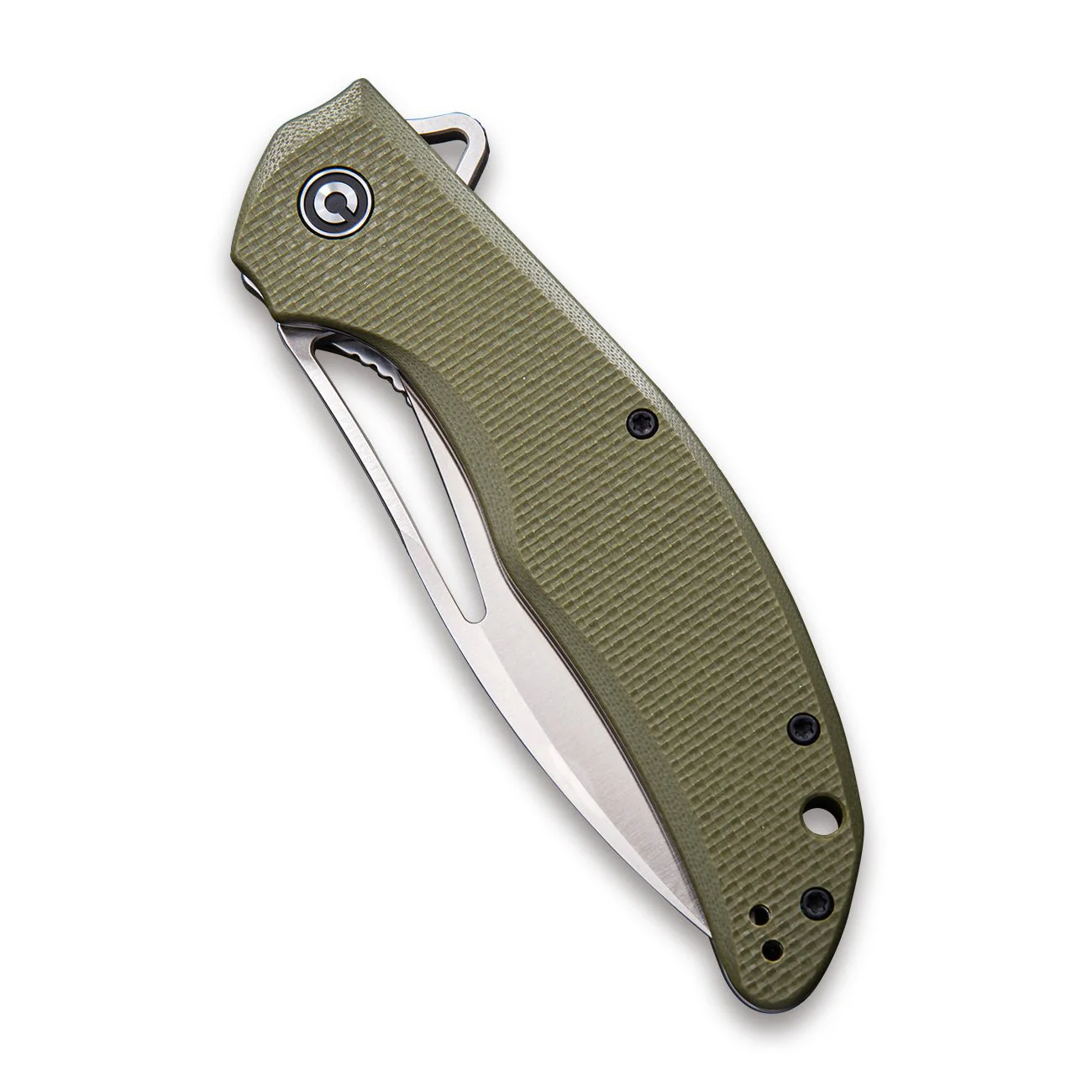 CIVIVI Vexer Flipper & Thumb Hole Knife G10 Handle (3.96" D2 Blade) C915A - Image 5