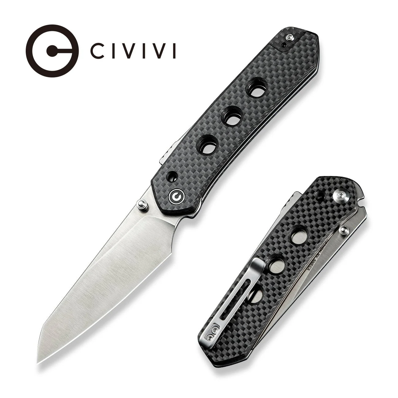 Knife Center Exclusives SKU - CIVIVI Vision FG Thumb Stud & Superlock Knife C22036C-1