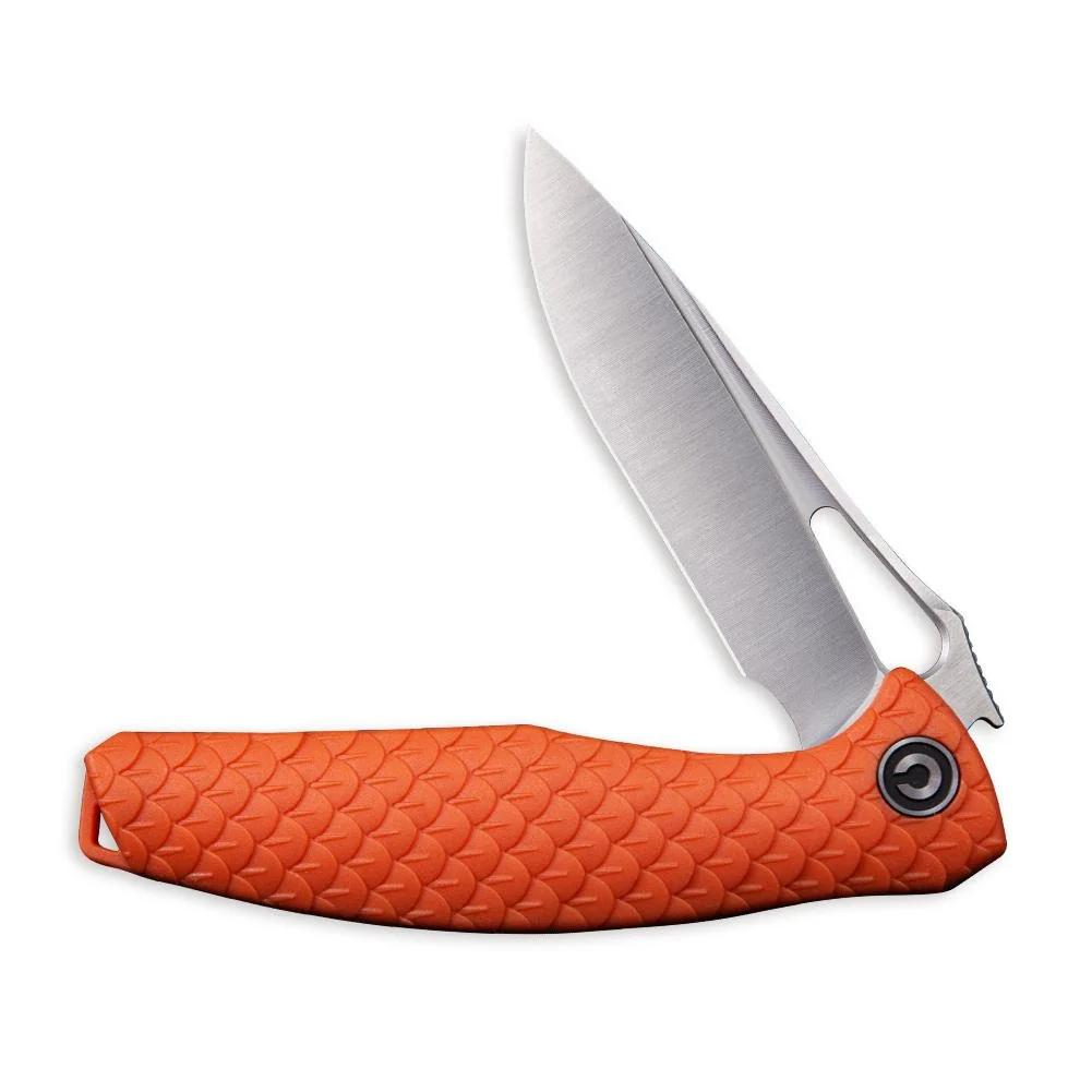 CIVIVI Wyvern Flipper & Thumb Hole Knife FRN Handle (3.45" D2 Blade) C902D - Image 4