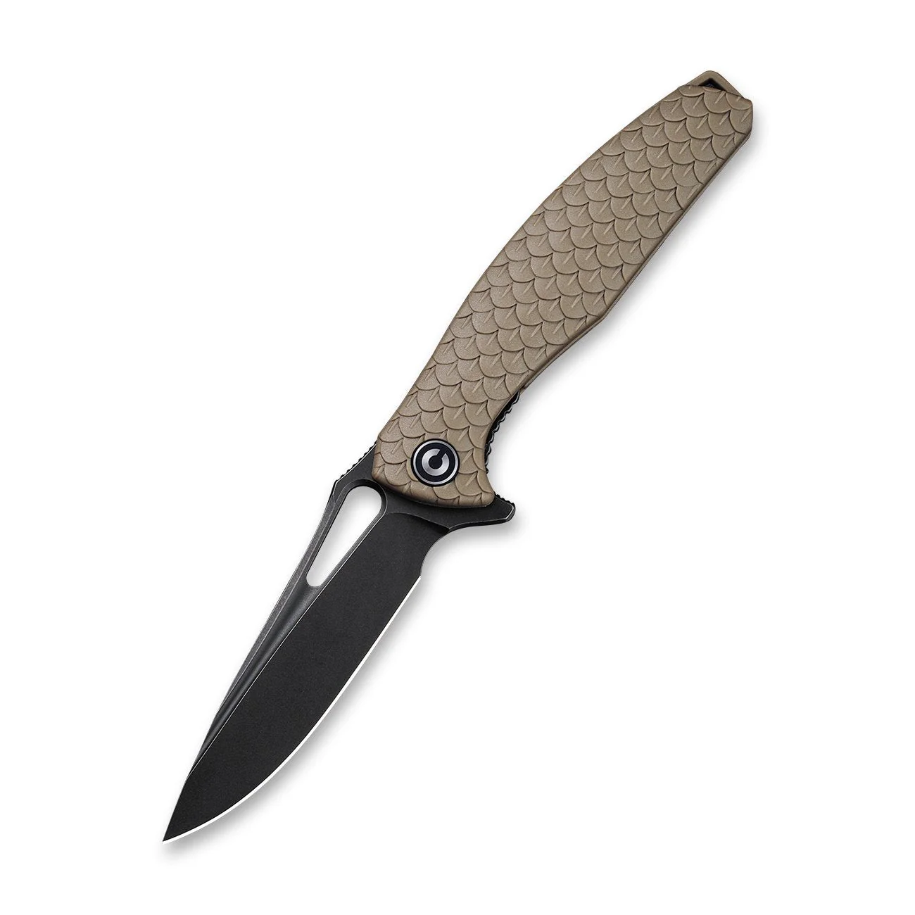 CIVIVI Wyvern Flipper & Thumb Hole Knife FRN Handle (3.45" D2 Blade) C902F - Image 3