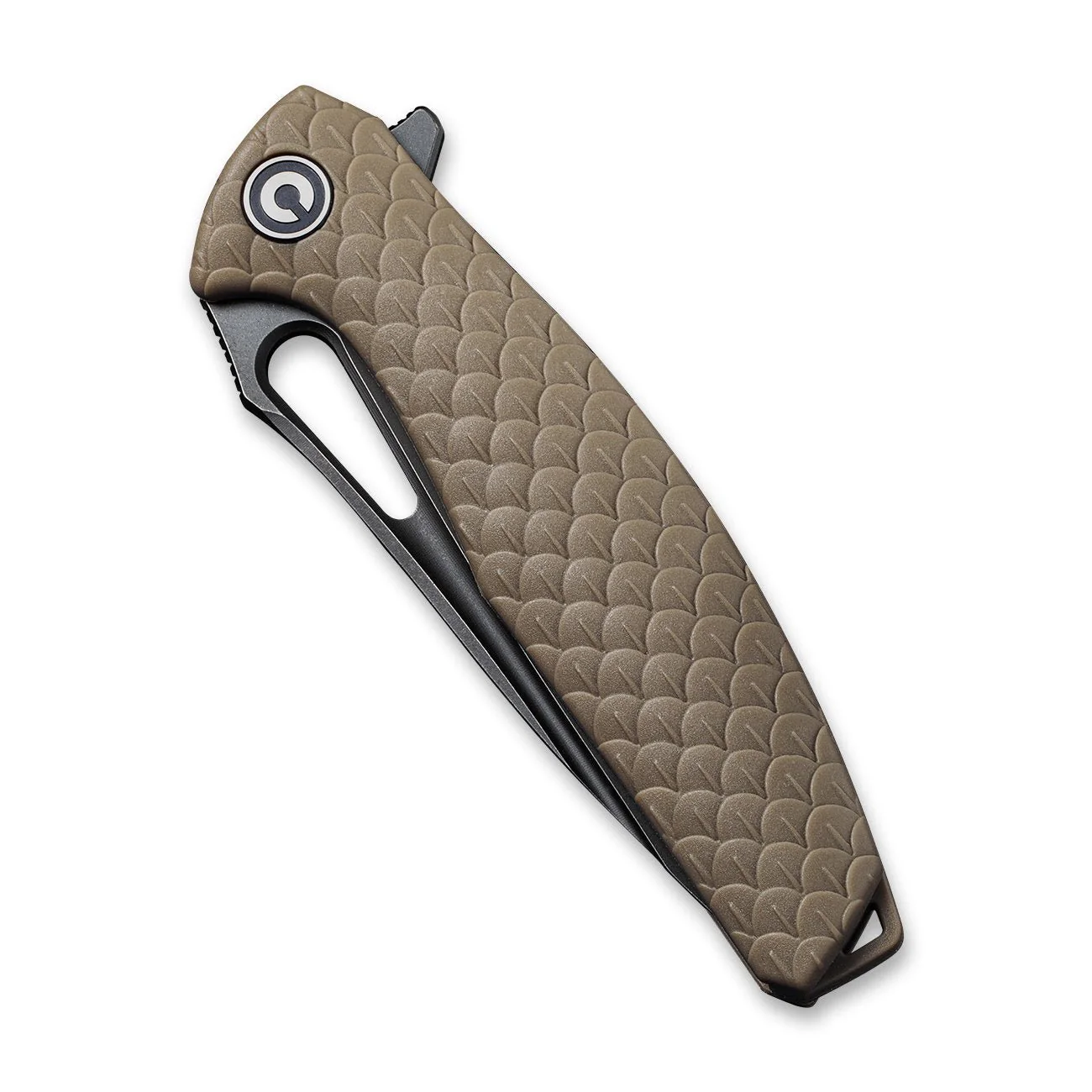 CIVIVI Wyvern Flipper & Thumb Hole Knife FRN Handle (3.45" D2 Blade) C902F - Image 5