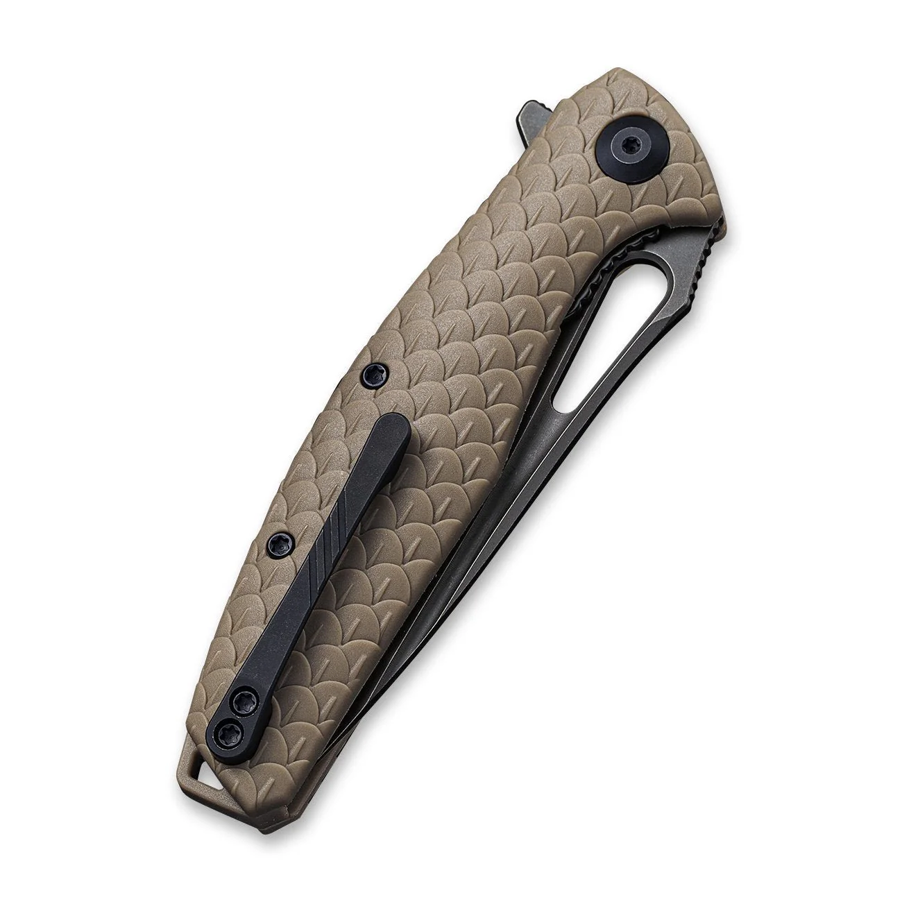 CIVIVI Wyvern Flipper & Thumb Hole Knife FRN Handle (3.45" D2 Blade) C902F - Image 6
