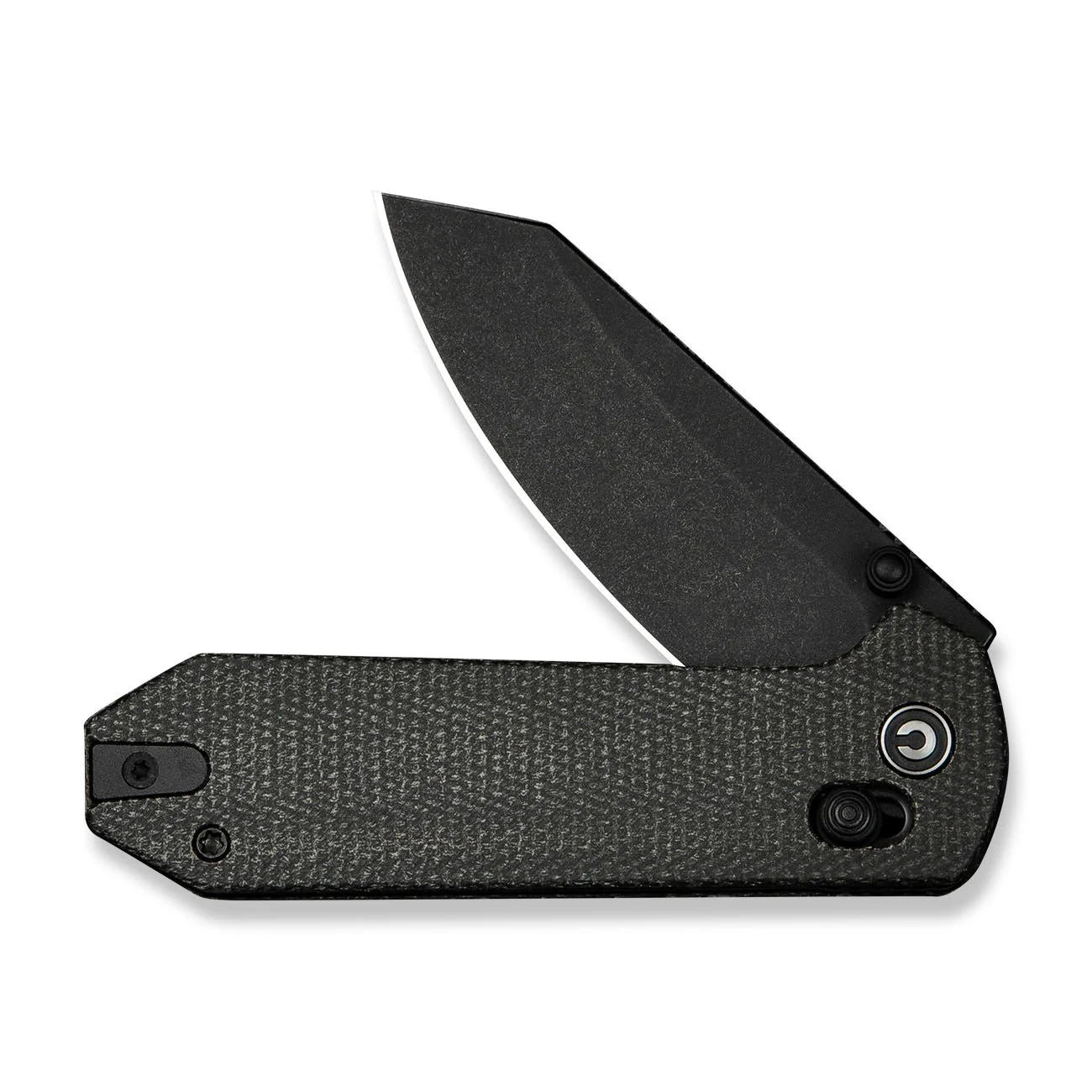 CIVIVI Yonder Thumb Stud & Crossbar Lock Knife Micarta Handle (2.88" 14C28N Blade) C23073B-1 - Image 10