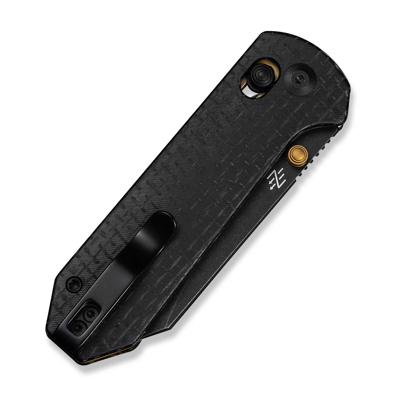 CIVIVI Yonder Thumb Stud & Crossbar Lock Knife Black Burlap Micarta Handle (2.88" Black Stonewashed 14C28N Blade) C23073B-2 - Image 13